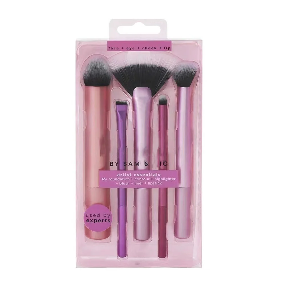 REAL T Makeup Brush Set 5pcs Makeup Brush Makeup Tools - Image 7