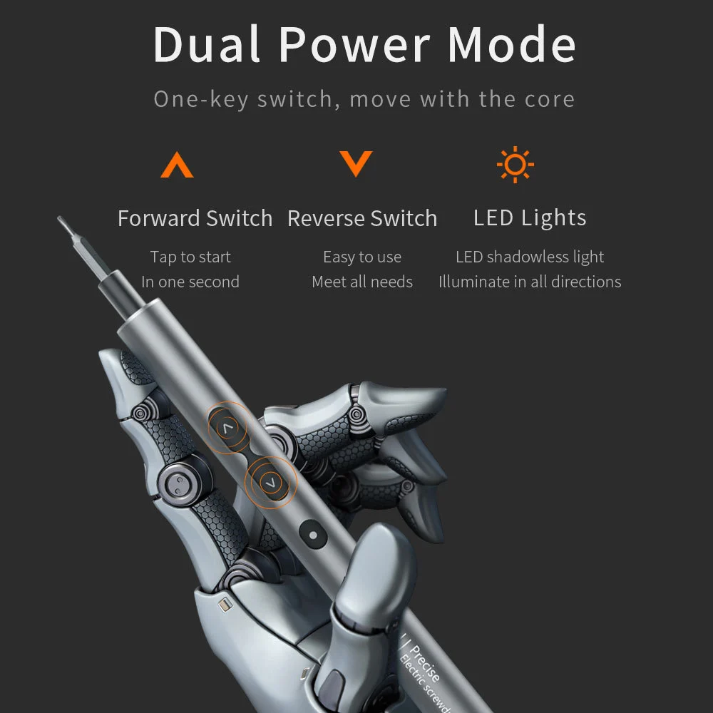 New Mini Combination Electric Screwdriver Set Tool - Image 4