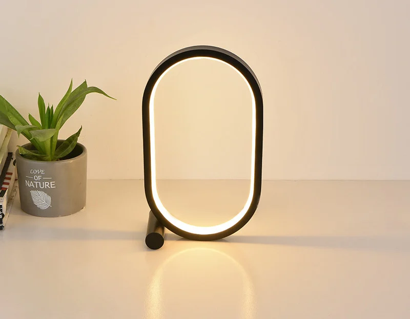 Usb Plug-In Lamp Oval Acrylic Lamp Touch Control - Image 8
