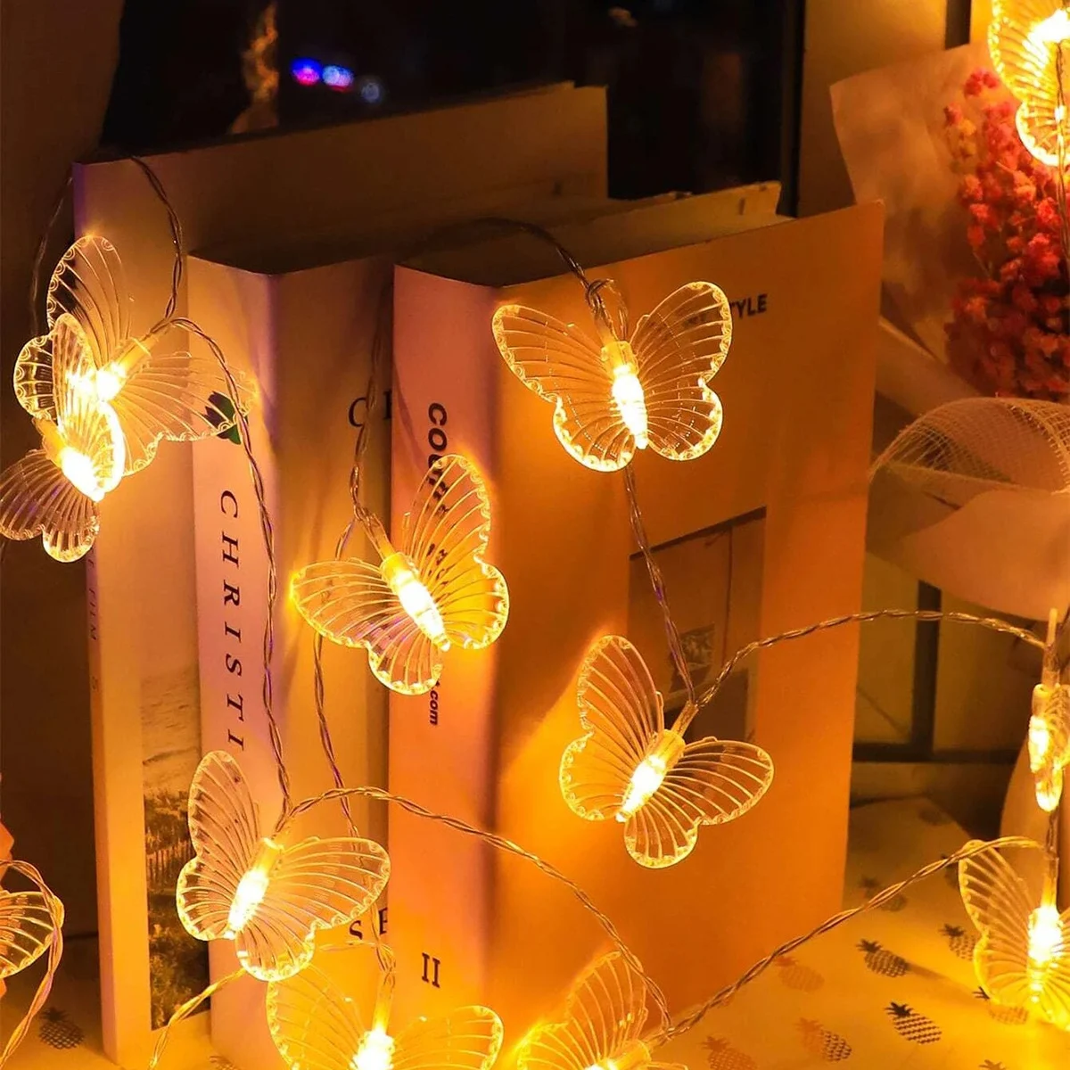 3 Meters 20 Lights Butterfly Christmas Decoration Light - Image 5