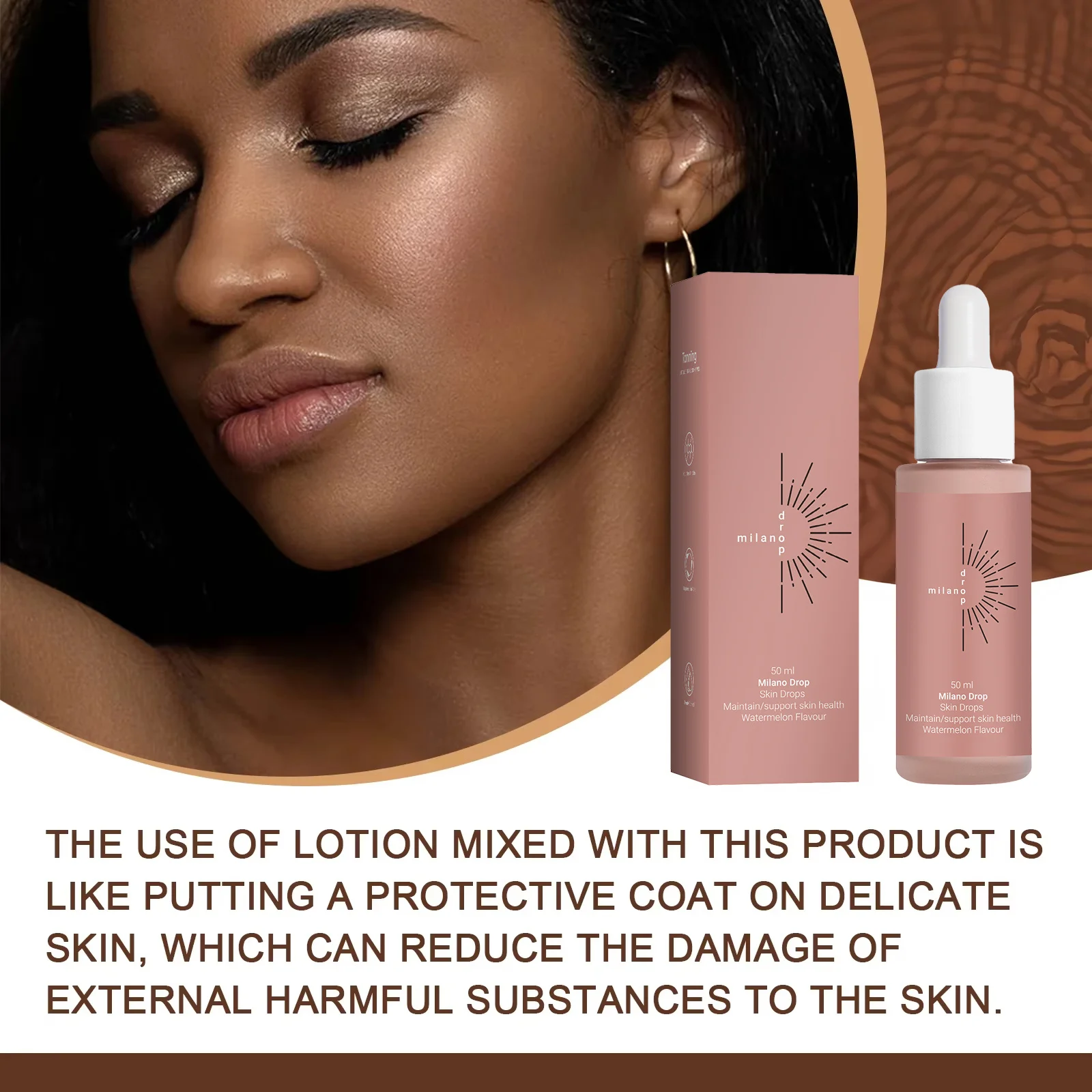 Tanning Face Serum Face Body Tanning Bed Outdoor Fine - Image 2