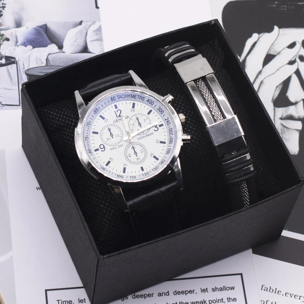 Blue Light Glass Wrist Watch Men Watches - Image 3