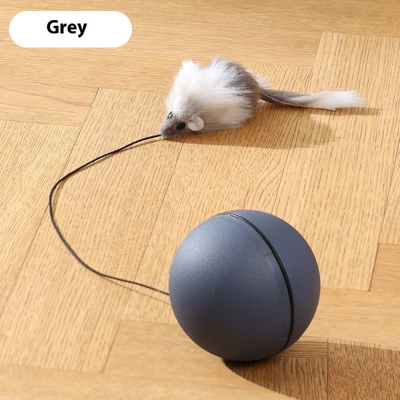 Cat Toys Mouse Teaser Ball Funny Moving Toy for Pets - Image 8