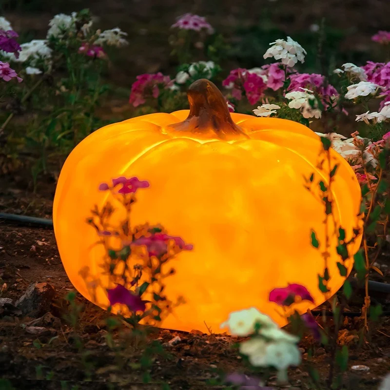 Outdoor Solar Pumpkin Lights Rural Farm Creative - Image 3
