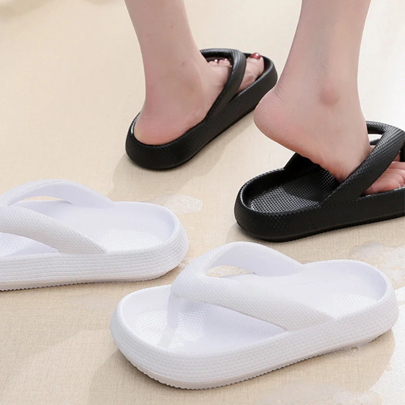 Clip Toe Shoes Eva Non-Slip Slippers Soft Sole Flip - Image 4