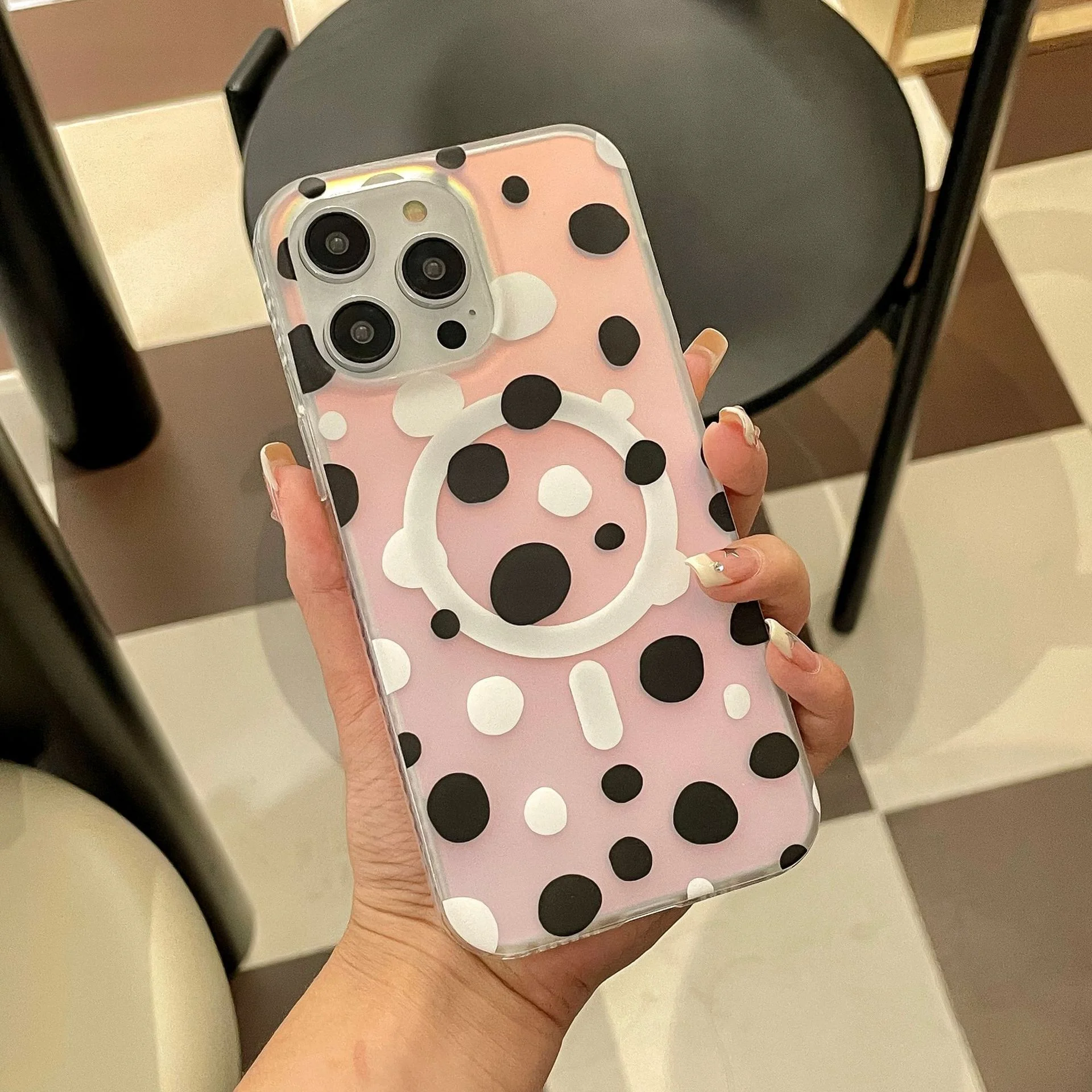 Magnetic Phone Case Wave Point Phone Case - Image 6