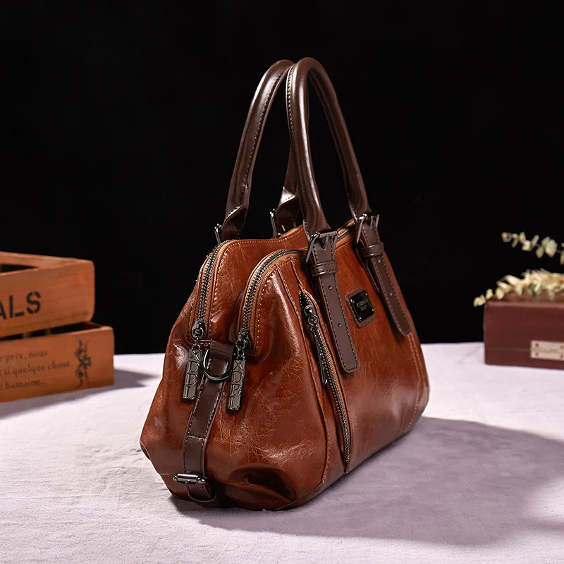 Bag Female Women's Genuine Leather Bags Handbags - Image 8