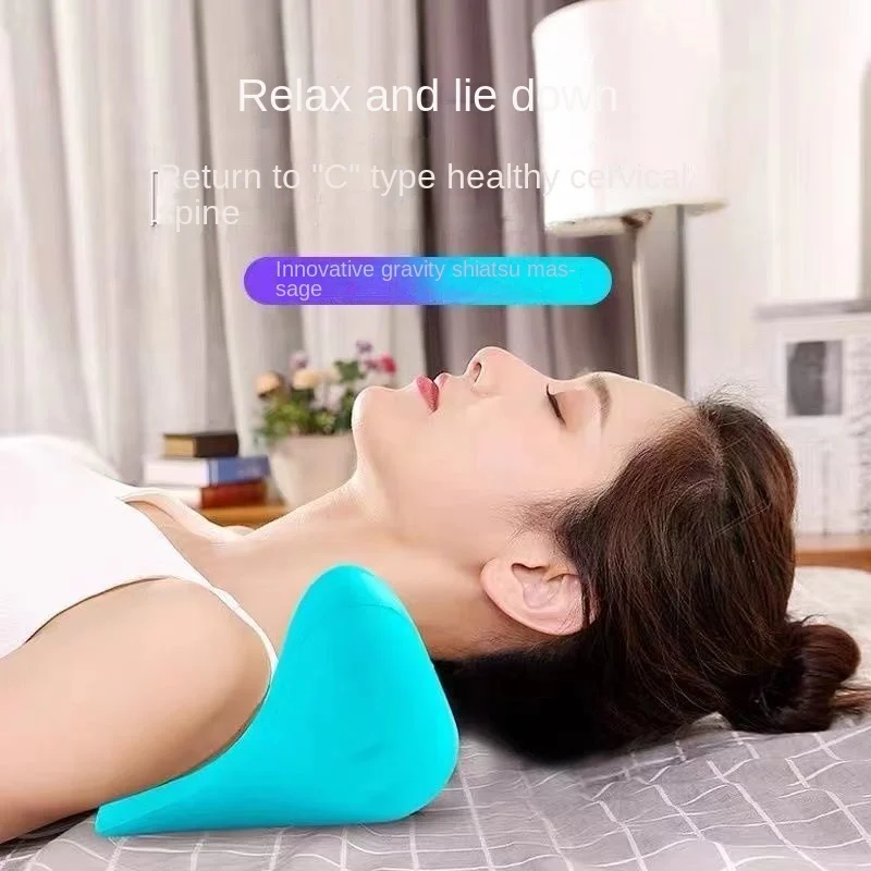 Cervical Spine Massage Pillow Gravity Acupressure Neck - Image 5