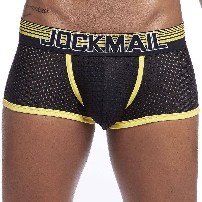 Men Underwear Boxer Breathable Mesh Boxe - Image 5