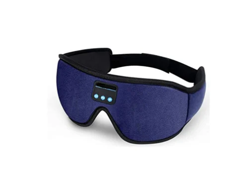 Wireless Bluetooth Stereo Music Eye Mask - Blackout - Image 6