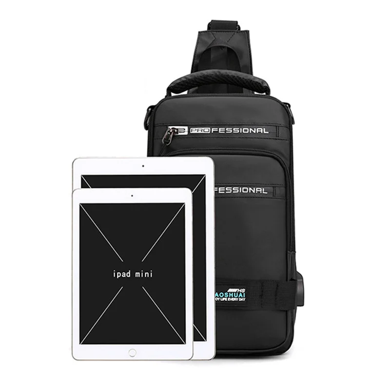 Multifunction Bags for Men Nylon Backpack Crossbody - Image 7