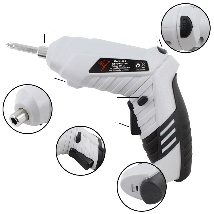 Cordless Lithium Electric Drill Household Screwdriver - Image 4