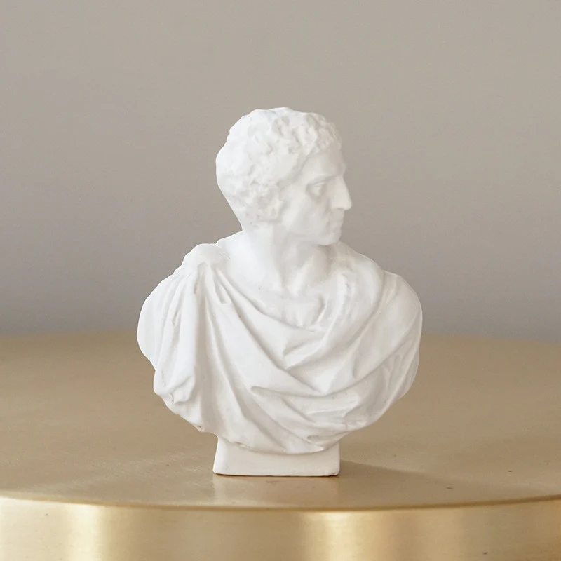 Mini Plaster Statue Decoration Sketch Resin Statue - Image 5