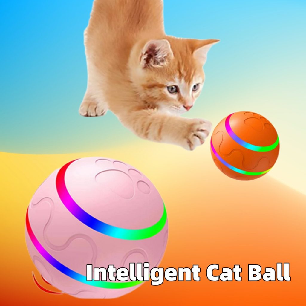 Pet Cat Wicked Ball Toy Intelligent Ball USB Cat Toys