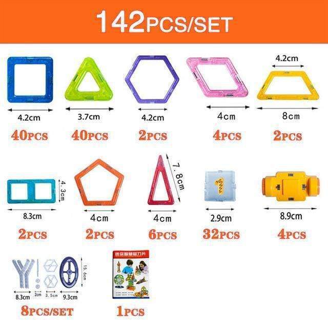 Magnetic Building Blocks DIY Magnets Toys For Kids Designer Construction Set Gifts For Children Toys - Image 10