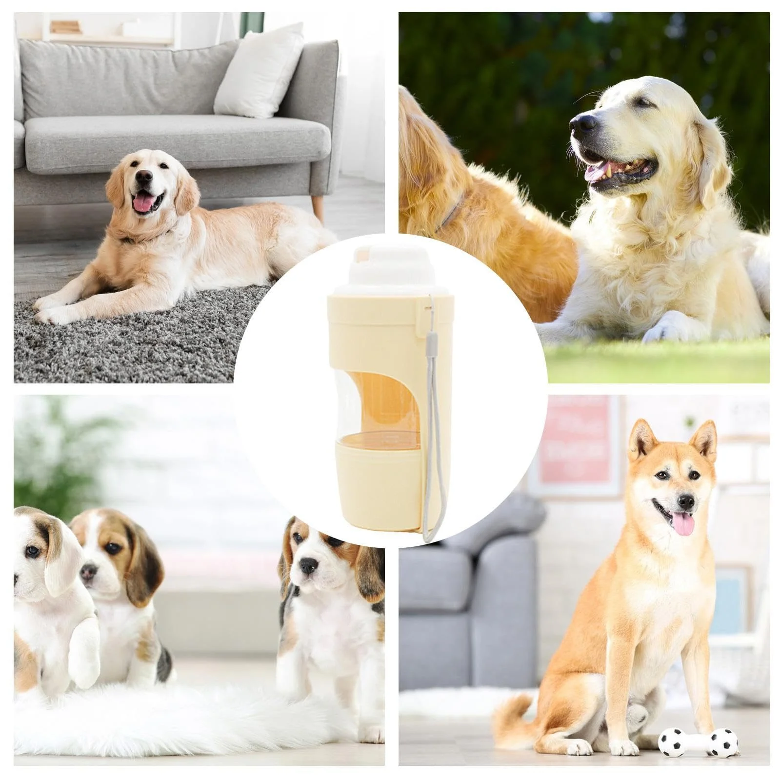 2 in 1 Travel Dog Water Bottle Pet Water Dispenser - Image 7