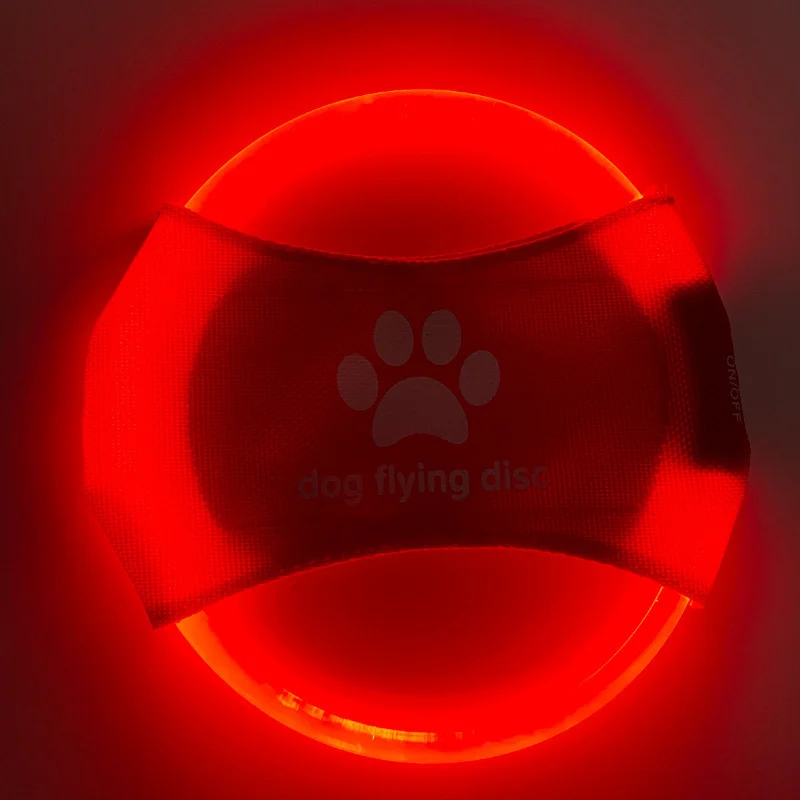 Dog Flying Discs Light Glowing LED LuminousTrainning - Image 5