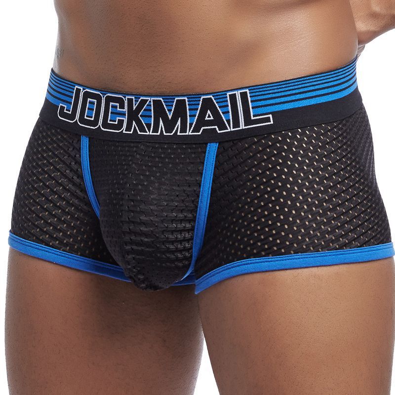 Men Underwear Boxer Breathable Mesh Boxe - Image 4