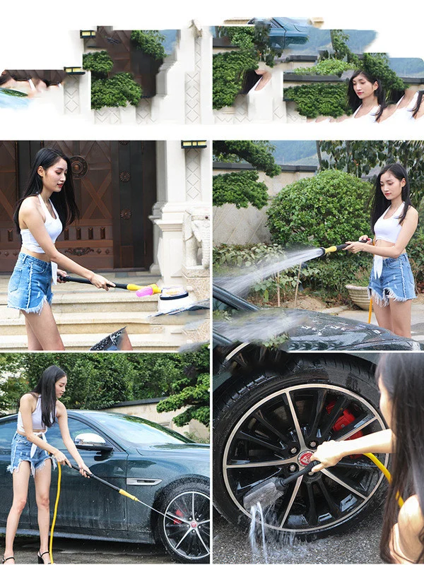 Car Wash Artifact Water Gun Hose High Pressure with - Image 2