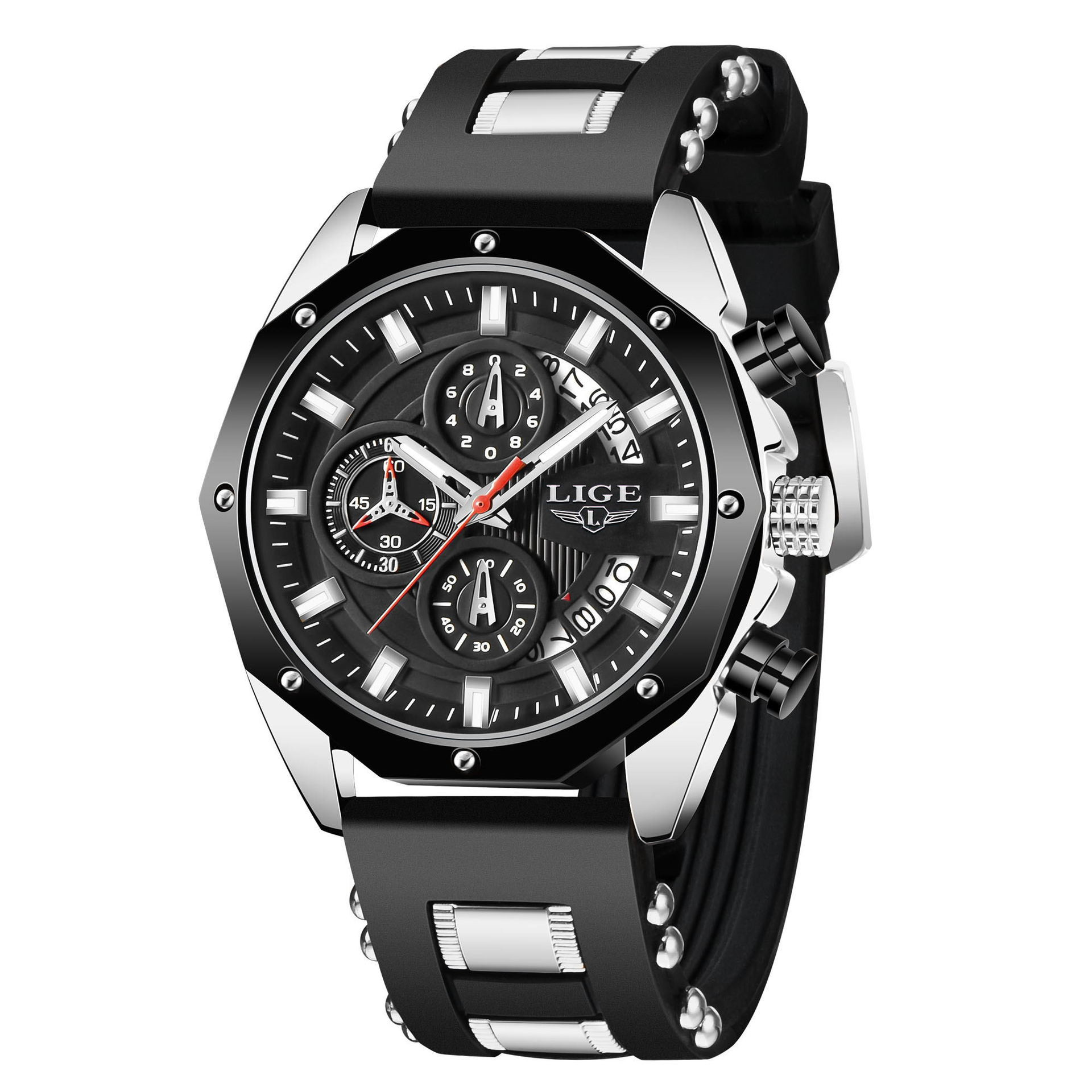 Men's Sport Chronograph Watch - Image 4