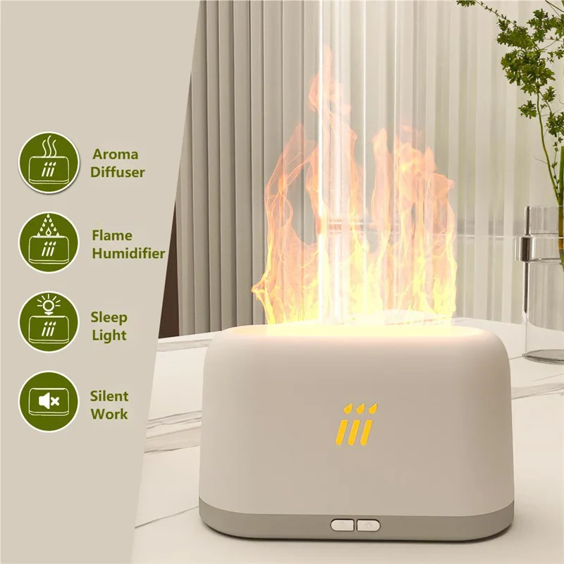 Flame Aroma Diffuser Air Humidifier Ultrasonic Cool - Image 4