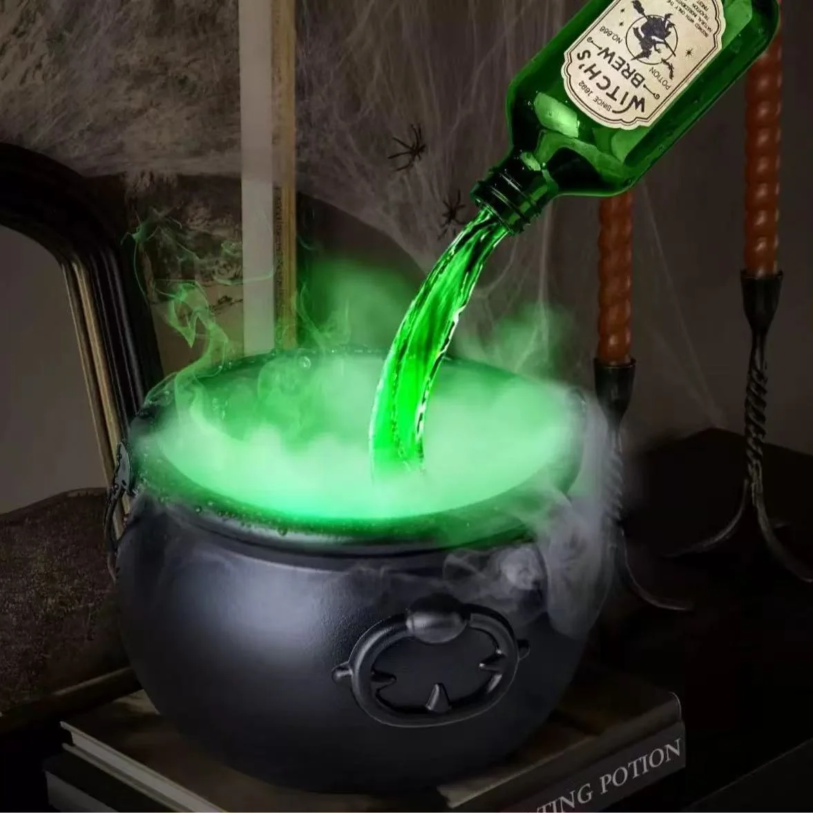 Halloween Black Wizard Bowl Magic Float Bottle and - Image 7