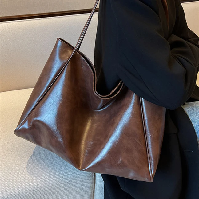 Vintage Shoulder Bags for Women Large Capacity Handbag