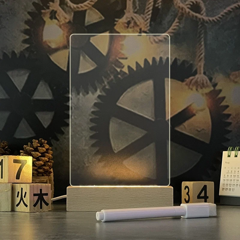 Creative Note Board Creative Led Night Light USB - Image 3
