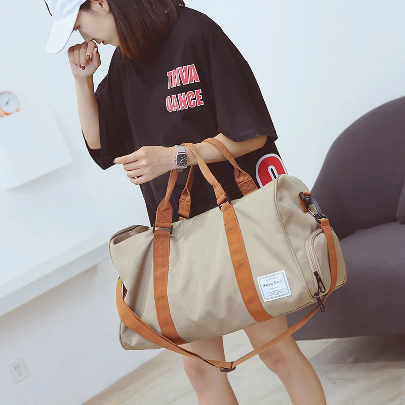 Women Travel Bag Fitness Sports Gym Tote Workout Duffel - Image 6