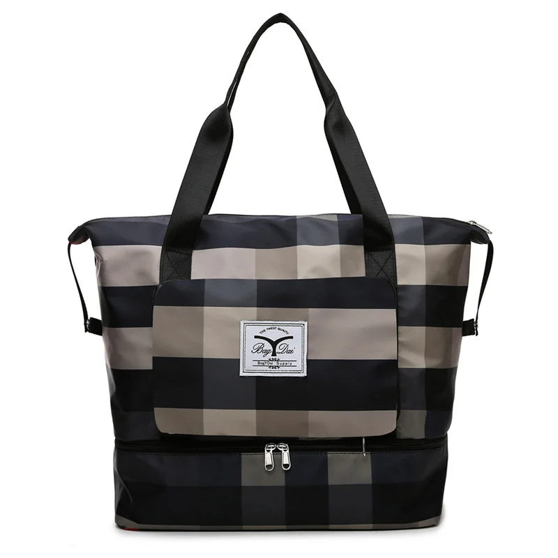 Foldable Travel Duffel Bag Fitness Gym Waterproof Dry - Image 9