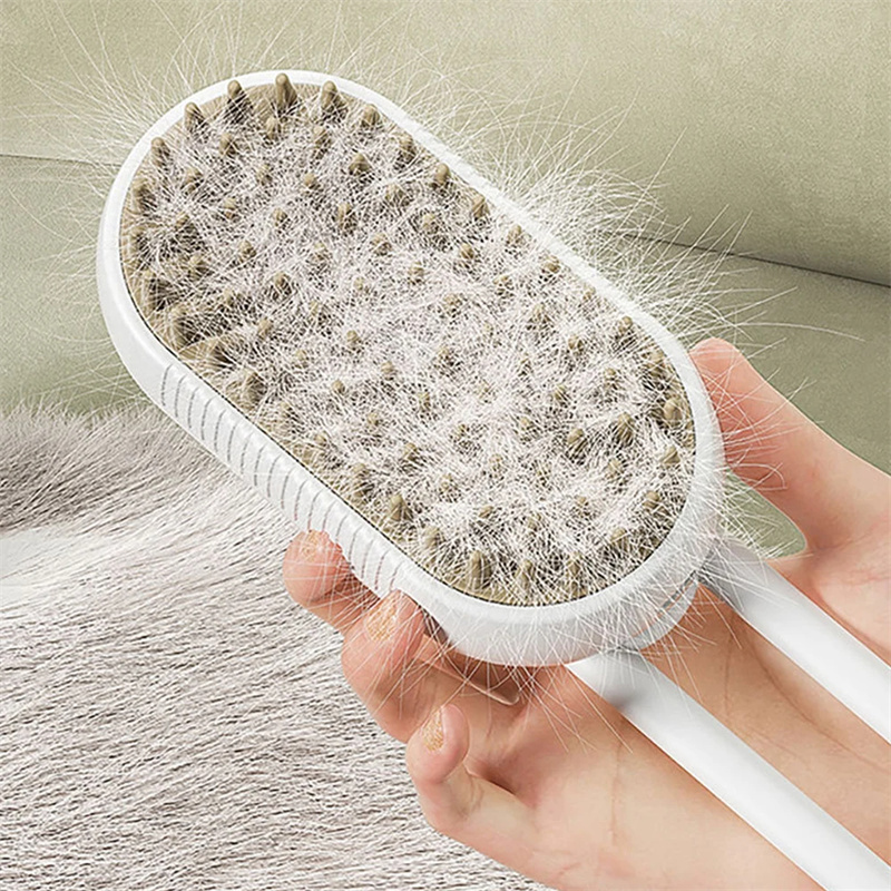 Cat Steam Brush Steamy Dog Brush 3 in 1 Electric Spray - Image 7
