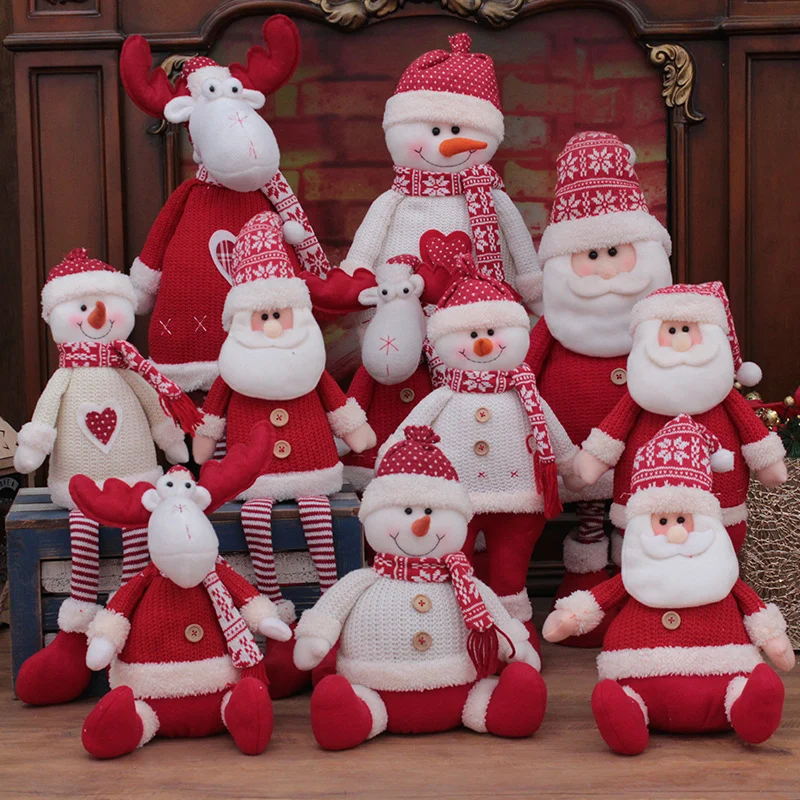 Christmas Decorations for Home Big Santa Claus Doll