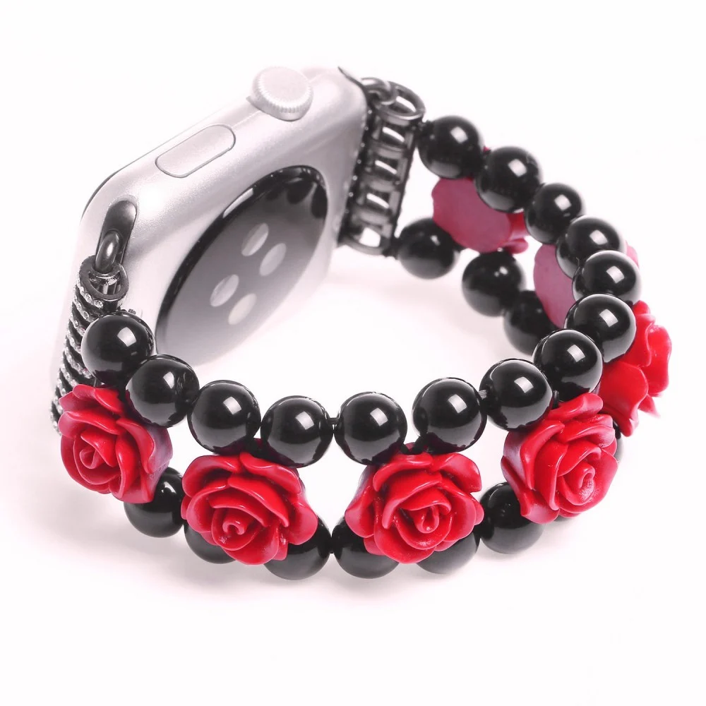 Black Onyx Jewelry Smart Watch Band - Image 5