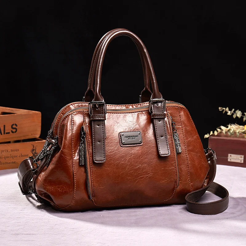 Bag Female Women's Genuine Leather Bags Handbags - Image 5