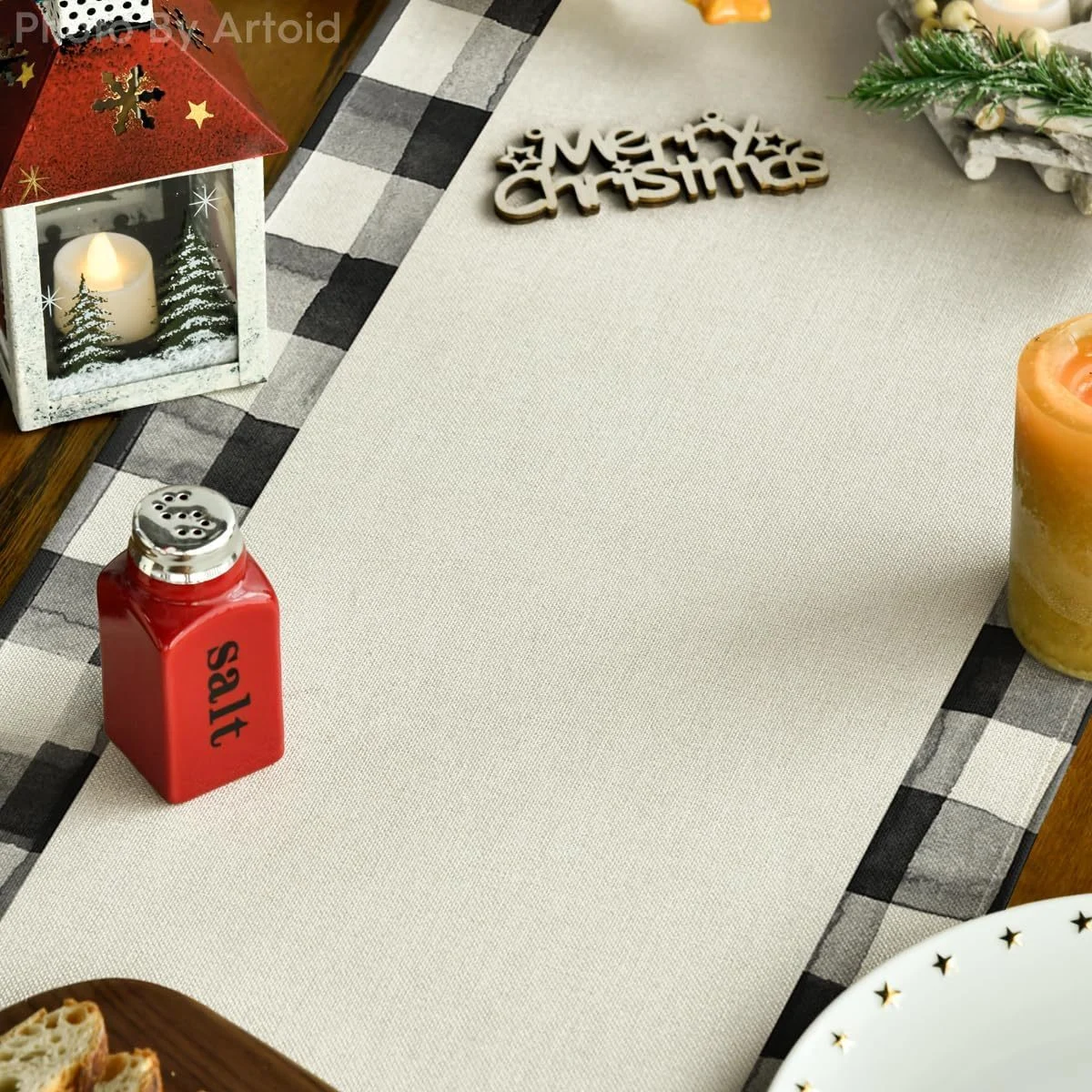 Christmas Trees Merry Xmas Table Runner - Image 7