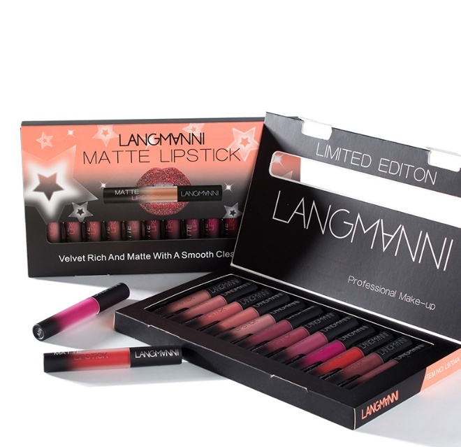 Matte Lipstick Waterproof Long-lasting Velvet Lipstick