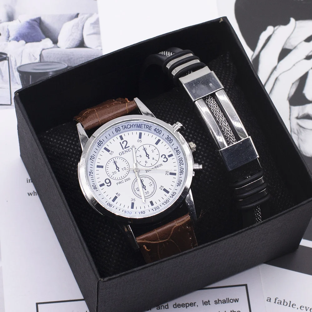 Blue Light Glass Wrist Watch Men Watches - Image 4