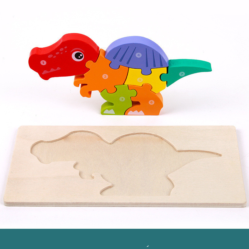Children's Educational Toys Wooden Three-dimensional - Image 8