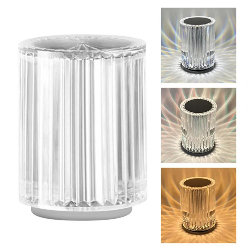 Crystal Lamp Table Lamp Atmosphere Creative Line Small - Image 3